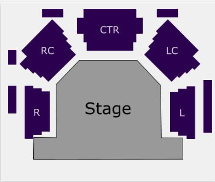 Mcdonald Theater Seating Chart